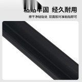 經濟型防撞條（黑色小號）發泡橡膠防撞條 安全防撞棉 11625 - 黑色31×31×905mm