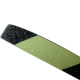 自發光防滑膠帶 磨砂地面階梯防滑安全提示貼 條紋款 2.5cm×18m 11635 - 黑色條紋25mm×18m