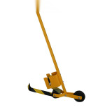 膠帶劃線車 地面劃線小車 地面膠帶劃線輔助車 劃線推車 11680 - 黃色≥100mm