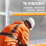 卡入型中型防撞條（黃色）抗衝擊防撞條 學校專用防撞條 18×32×2000mm 11695 - 黃色18*32*2000mm