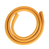 卡入型中型防撞條（黃色）抗衝擊防撞條 學校專用防撞條 18×32×2000mm 11695 - 黃色18*32*2000mm