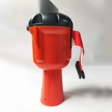 路錐伸縮隔離帶頭（帶長9米）路錐連接帶 路錐警示隔離帶頭 11718 - 紅黑可拓展9m