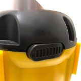 路錐伸縮隔離帶頭（9公尺）誘導柱伸縮帶頭 警示柱伸縮帶 11719 - 黃黑可拓展9m