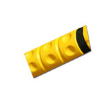 彈性吸能防撞緩衝器 立柱防撞包圍 貨架彈性緩衝防撞器 11728 - 黃色450x165x157mm