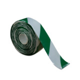 重型式劃線膠帶（綠/白）條紋款重型地面標記膠帶 重型膠帶5cm×30m 11756 - 綠/白50mm×30m
