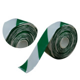 重型式劃線膠帶（綠/白）條紋款重型地面標記膠帶 重型膠帶5cm×30m 11756 - 綠/白50mm×30m