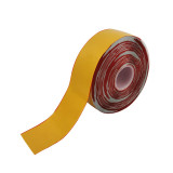 重型式劃線膠帶（紅色/白色）條紋警示膠帶 重型標示膠帶10cm×30m 11758 - 紅/白100mm×30m