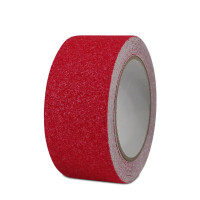 彩色防滑膠帶 磨砂地面階梯防滑安全提示貼 玫紅 5cm×5m 11900 - 玫紅50mm*5m