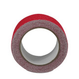 彩色防滑膠帶 磨砂地面階梯防滑安全提示貼 玫紅 5cm×5m 11900 - 玫紅50mm*5m