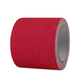 彩色防滑膠帶 磨砂地面階梯防滑安全提示貼 玫紅 10cm×5m 11901 - 玫紅100mm*5m