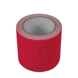 彩色防滑膠帶 磨砂地面階梯防滑安全提示貼 玫紅 10cm×5m 11901 - 玫紅100mm*5m