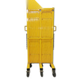 移動式伸縮護欄 伸縮圍籬 伸縮式隔離欄 伸縮護欄 11881 - 黃色H1620xW640+6100MM