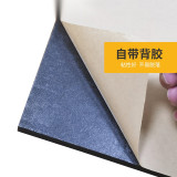 防撞棉 黃黑警示防撞棉 防撞緩衝棉 虎紋防撞棉 自帶背膠 11892 - 黃黑條紋200×1000×10mm