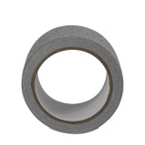 彩色防滑膠帶 磨砂地面階梯防滑安全提示貼 銀 5cm×5m 11898 - 銀色50mm*5m