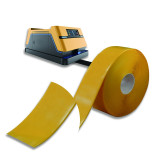AGV磁條保護膠帶 抗碾壓無人車機器人軌道導航保護帶 寬5cm長30m黃 11996 - 黃色50mm×30m
