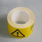 標識膠帶（注意安全）警告膠帶 地面劃線膠帶 注意安全膠帶7.5cm×22m 11978 - 黃黑相間 75毫米 x 22米