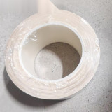 標示膠帶 動火作業區 區域分割警示標示帶 工廠車間圖文耐磨地面膠帶 寬7.5cm長22m 11987 - 白底綠字75mm×22m