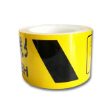 標識膠帶（防靜電保護區）防靜電警告膠帶 安全警告膠帶7.5cm×22m 11985 - 黃色75mm×22m