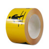 標誌膠帶（行人通道）通道標線膠帶 標示膠帶 標誌膠帶7.5cm×22m 11990 - 黃色75mm×22m