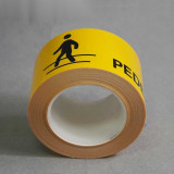 標誌膠帶（行人通道）通道標線膠帶 標示膠帶 標誌膠帶7.5cm×22m 11990 - 黃色75mm×22m