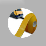 AGV磁條保護膠帶 抗碾壓無人車機器人軌道導航保護帶 寬10cm長30m黃 12002 - 黃色100mm×30m