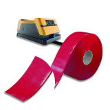 AGV磁條保護膠帶 抗碾壓無人車軌道導航保護帶 寬5cm長30m紅 11997 - 紅色50mm×30m