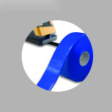 AGV磁條保護膠帶 抗碾壓無人車機器人軌道導航保護帶 寬5cm長30m藍 11998 - 藍色50mm×30m