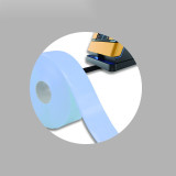 AGV磁條保護膠帶 抗碾壓無人車軌道導航保護帶 寬5cm長30m白 12000 - 白色50mm×30m