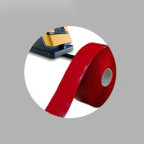 AGV磁條保護膠帶 抗碾壓無人車軌道導航保護帶 寬10cm長30m紅 12003 - 紅色100mm×30m