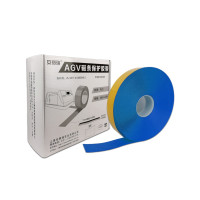 AGV磁條保護膠帶 抗碾壓無人車機器人軌道導航保護帶 寬10cm長30m藍 12004 - 藍色100mm×30m