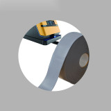 AGV磁條保護膠帶 抗碾壓無人車機器人軌道導航保護帶 寬10cm長30m灰色 12007 - 灰色100mm×30m