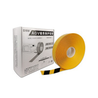 AGV磁條保護膠帶 抗碾壓無人車機器人軌道導航保護帶 寬10cm長30m黃黑 12016 - 黃/黑100mm×30m AGV磁條保護膠帶 抗碾壓無人車機器人軌道導航保護帶 寬10cm長30m黃黑 12016 - 黃/黑100mm×30m