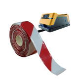 AGV磁條保護膠帶 抗碾壓無人車機器人軌道導航保護帶 寬10cm長30m紅白 12017 - 紅/白100mm×30m