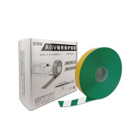 AGV磁條保護膠帶 抗碾壓無人車機器人軌道導航保護帶 寬10cm長30m綠白 12018 - 綠/白100mm×30m AGV磁條保護膠帶 抗碾壓無人車機器人軌道導航保護帶 寬10cm長30m綠白 12018 - 綠/白100mm×30m
