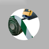 AGV磁條保護膠帶 抗碾壓無人車機器人軌道導航保護帶 寬10cm長30m綠白 12018 - 綠/白100mm×30m