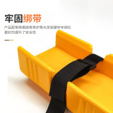 彈性吸能貨架防撞器 貨架防撞緩衝護角 貨架防撞緩衝包圍 塑膠防撞護角 12033 - 黃色L55cm