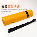 彈性吸能貨架防撞器 貨架防撞緩衝護角 貨架防撞緩衝包圍 塑膠防撞護角 12033 - 黃色L55cm