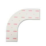 轉角地貼（10片裝）紅 地面標識地貼 5S地貼標識 轉角地貼 150×150×50mm 11909 - 紅色150×150×50mm