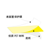 箭頭地貼（10片裝）黑 箭頭標示 箭頭形狀地面標示 600×180×100mm 11977 - 黑色600×180×100mm