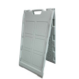 可注水A字告示牌 人字立牌 注水式安全告示牌 A字立牌 11897 - 白色1080x660x100mm