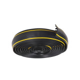 線保護帶(5孔）線保護板 線材保護墊 線槽減速帶 11886 - 黑色64mmx12mm