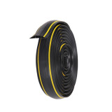 線保護帶(3孔）穿線板 線纜保護墊 穿線蓋板 線材保護條 11885 - 黑色83mmx17mm