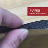 警示防撞棉（紅/白）條紋警示防撞棉 泡棉防撞緩衝棉 斜紋警示防撞棉 自帶背膠 12075 - 紅白條紋200×1000×10mm