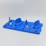 安全帽放置架 安全帽擺放架收納架收納架 雙帽藍色 寬240mm長550mm 12048 - 藍色240×550mm