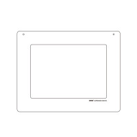 懸掛式區域識別框（白-A4）區域標誌標誌 銘牌12062 - 白色398*312mm