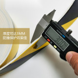 防撞緩衝警告膠帶 黃黑警示防撞棉 泡棉膠帶 防撞膠帶 12065 - 黃黑相間 30毫米 x 3米