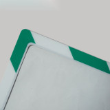 磁性警告文件框（A4）磁吸式文件插槽 磁性文件框12146 - 綠白334*248mm