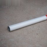 車輛限高桿（紅白反光）φ32mm×3m 金屬限高桿 防撞警示限高桿 防撞限高桿 12191 - 紅白Φ32mm×3m