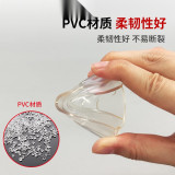 透明防撞護角 防磕碰桌角 安全護角 L型笑臉款 不含背膠 20個裝 12242 - 透明18*15*4cm