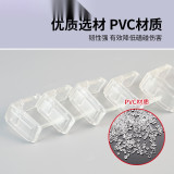 透明防撞護角 防磕碰桌角 安全護角 方型 10個裝 12243 - 透明 42mm x 20mm